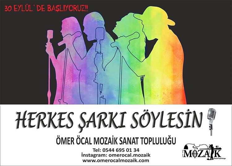 mozaik afişl